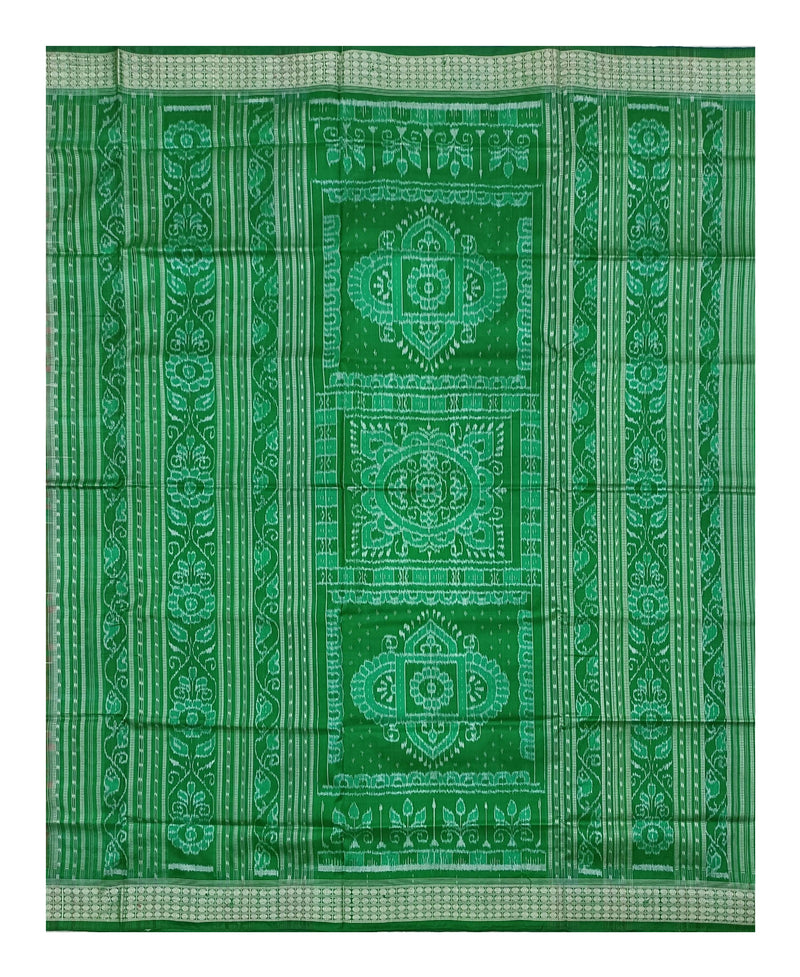 Pasapali design sambalpuri silk saree with blouse piece