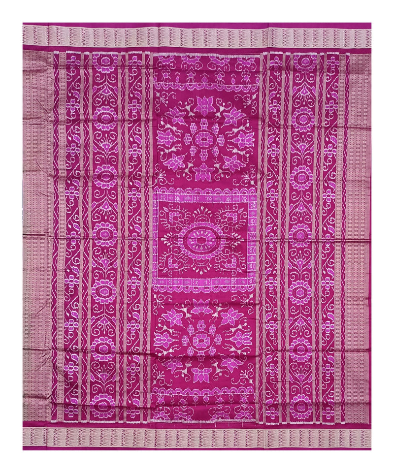 Sambalpuri silk saree with blouse piece