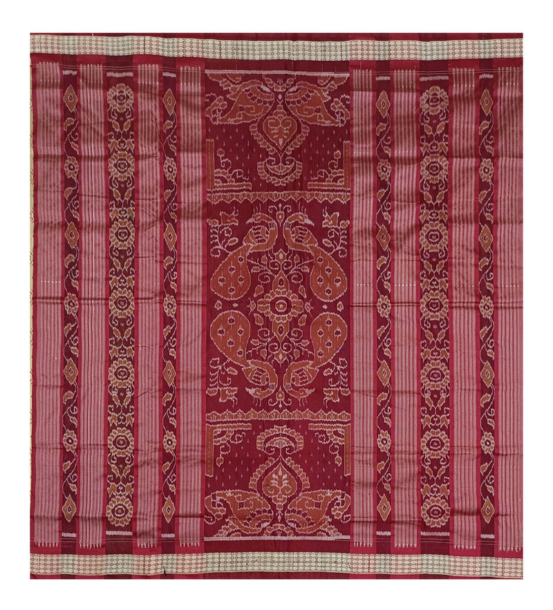 Sambalpuri silk saree with bloouse piece