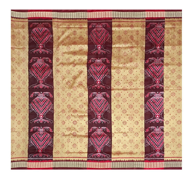 Sambalpuri silk saree with bloouse piece