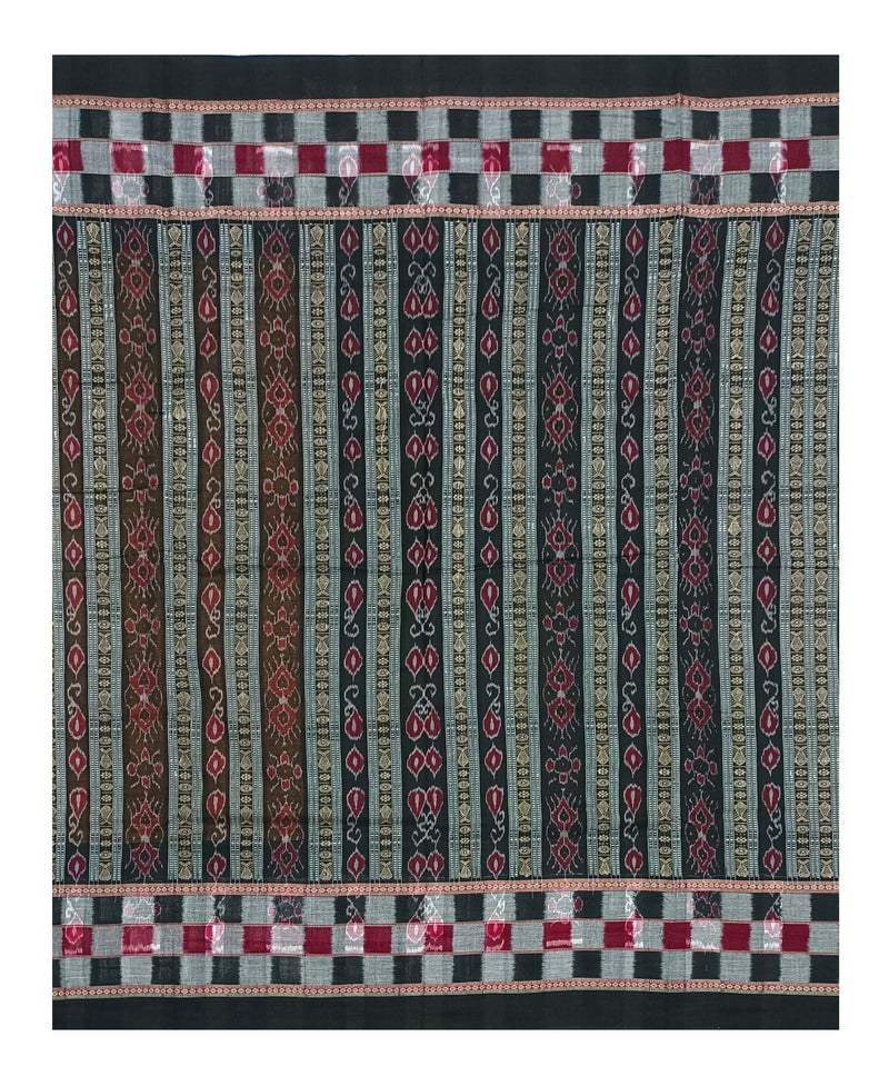 Bomkai cotton saree with blouse piece