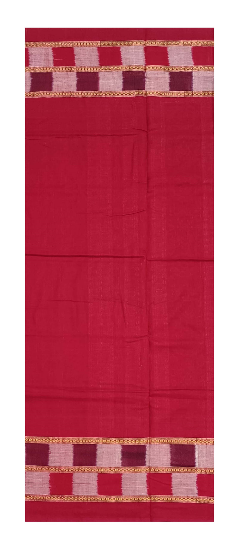 Bomkai cotton saree with blouse piece