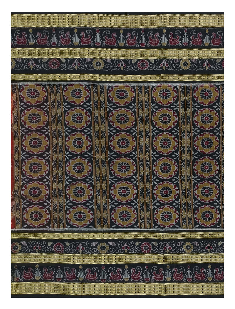 Sambalpuri cotton saree with blouse piece