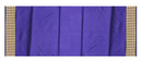 Sambalpuri Silk Blouse Material, 1 Meter, Deep Violet blue color, Unstitched