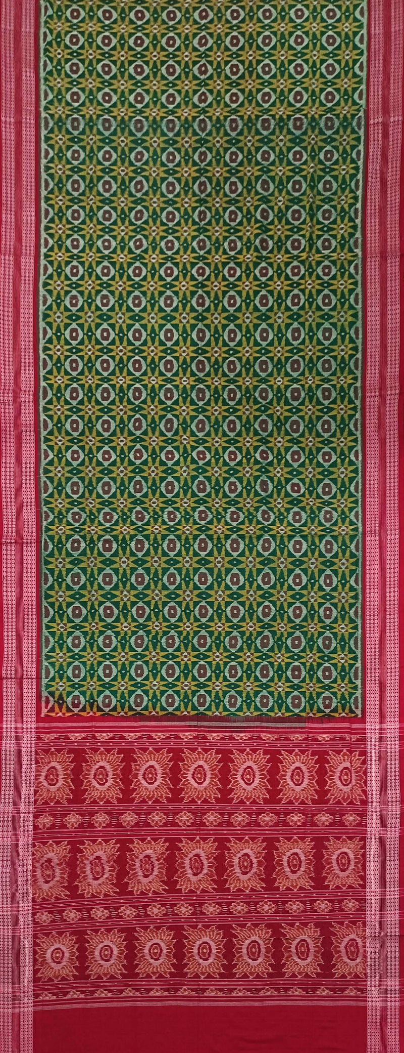 Sambalpuri cotton saree with blouse piece