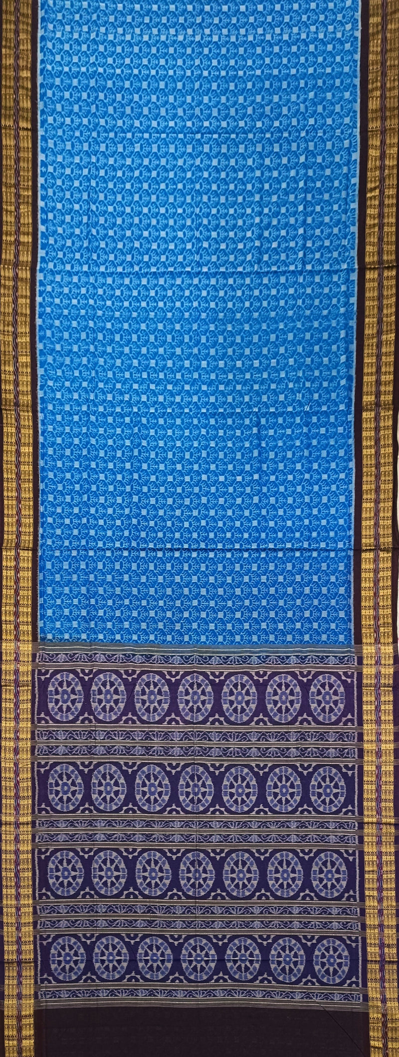 Traditional sambalpuri saree with blouse piece