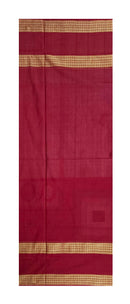 Exquisite Tribal art design sambalpuri cotton saree with blouse piece