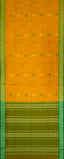 Doll design Bomkai cotton saree with blouse piece