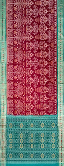 Sambalpuri cotton saree with blouse piece