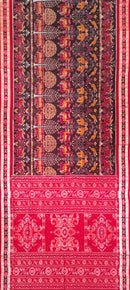 Animals design Sambalpuri silk saree with blouse piece