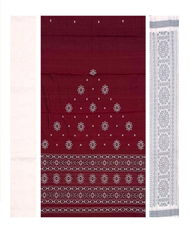 Bomkai cotton dress material set