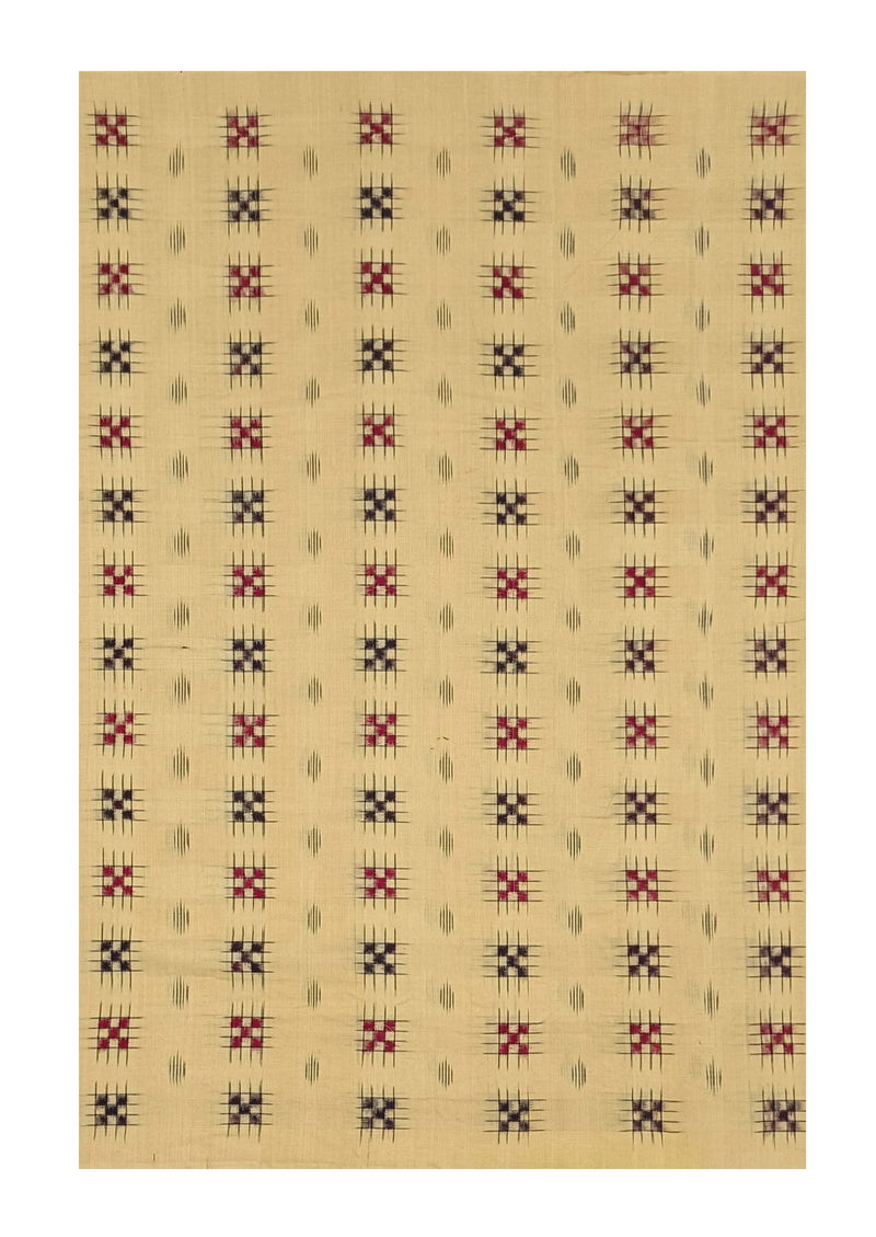 Pasapali design sambalpuri cotton Kurti/Kurta/Shirt material. 2.5 mtr