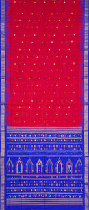 Dolabedi sambalpuri silk saree with blouse piece