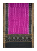 Sambalpuri cotton dupatta , Magenta color