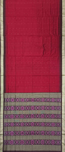 Sambalpuri silk saree with blouse piece