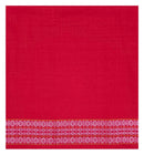 Sambalpuri cotton blouse piece, Red, Options : 1 mtr,