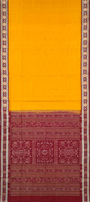 Pasapalli boarder Sambalpuri silk saree with blouse piece