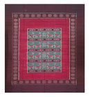 Exclusive Premium Sambalpuri Cotton Double Bedsheet With Unstiched Pillow Cover