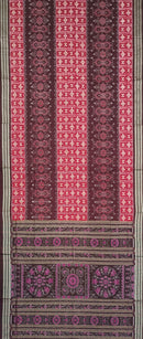 Pasapali design sambalpuri silk saree with blouse piece