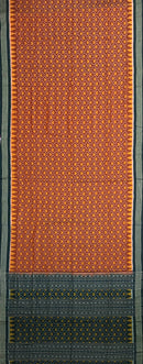 Sambalpuri cotton saree with blouse piece