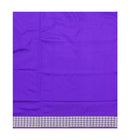 Sambalpuri Silk Blouse Piece, 1 Meter, Violet Color