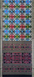 Exquisite Utkal Laxmi(with Animal design) design Sambalpuri Silk Saree with blouse piece