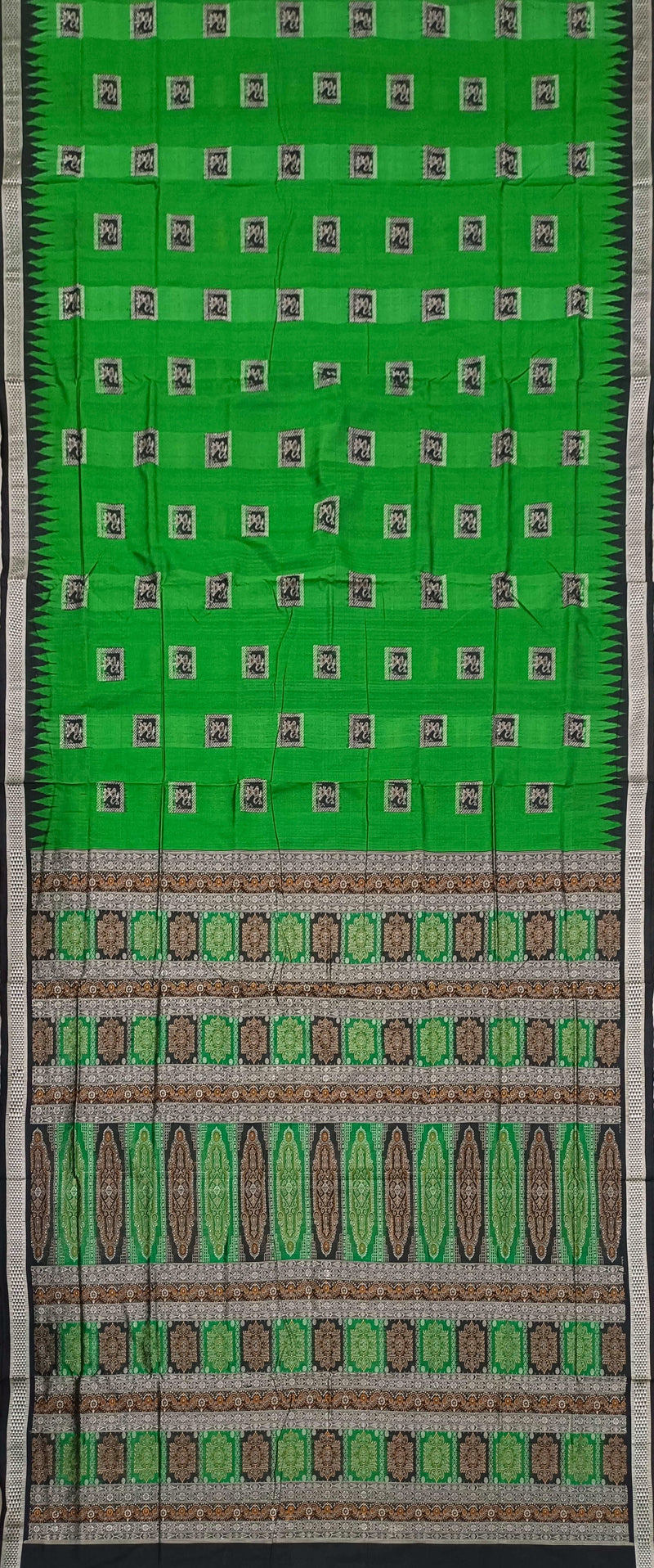 Premium Bomkai Silk Saree with Blouse Piece