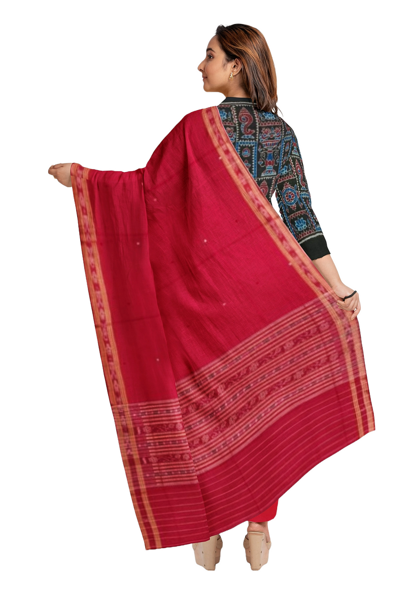 Bishnu Ayudha Design Sambalpuri cotton dress material set