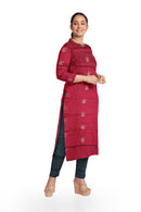 Silk Kurti Material, Unstitched,2.3 mtr