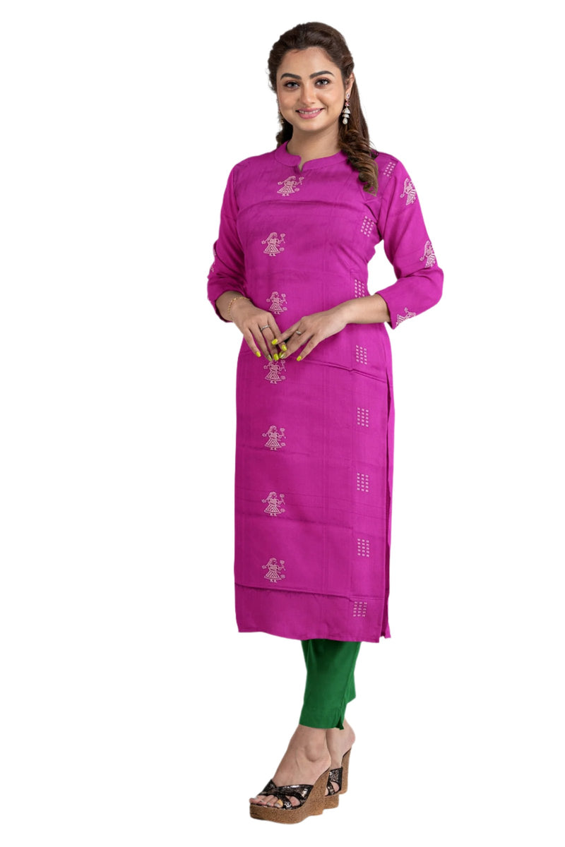 Sambalpuri unstitched SILK KURTI PIECE, 2.5 MTR