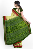 Bomkai Silk Saree with blouse piece