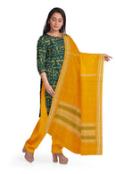 Science design Sambalpuri cotton dress material set