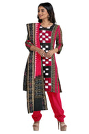 Beautiful Bichitrapuri Sambalpuri Ikat Cotton Dress Material, Unstitched