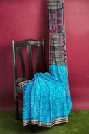 Sambalpuri silk saree with blouse piece