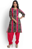 Boita design sambalpuri cotton dress material set