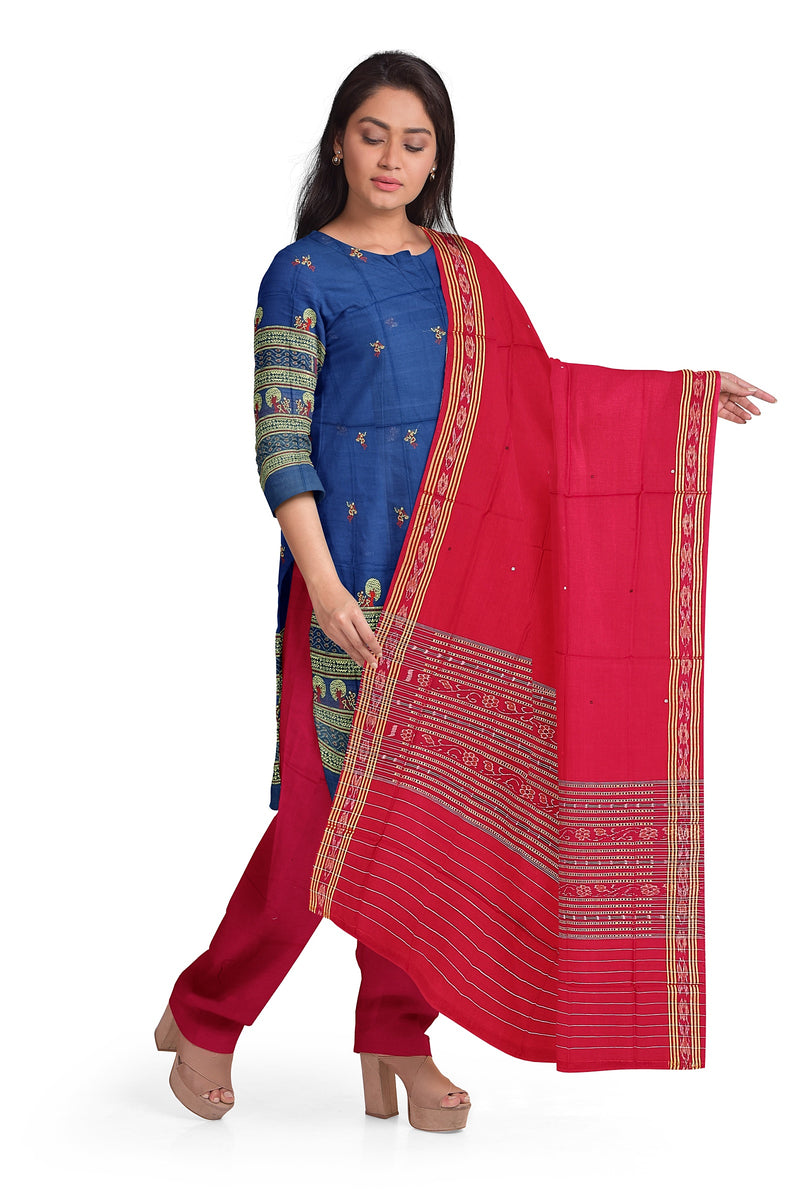 Bomkai Cotton Dress material set