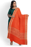 Club(Playing card) motifs design Bomkai cotton dress material set