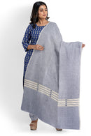 Beautiful Pochampalli Cotton dress material set