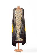 Beautiful Leaves design Sambalpuri cotton dress material set. No Salwar piece