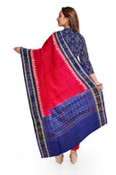 Birds design sambalpuri cotton dress material set