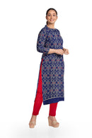 Birds design sambalpuri cotton dress material set