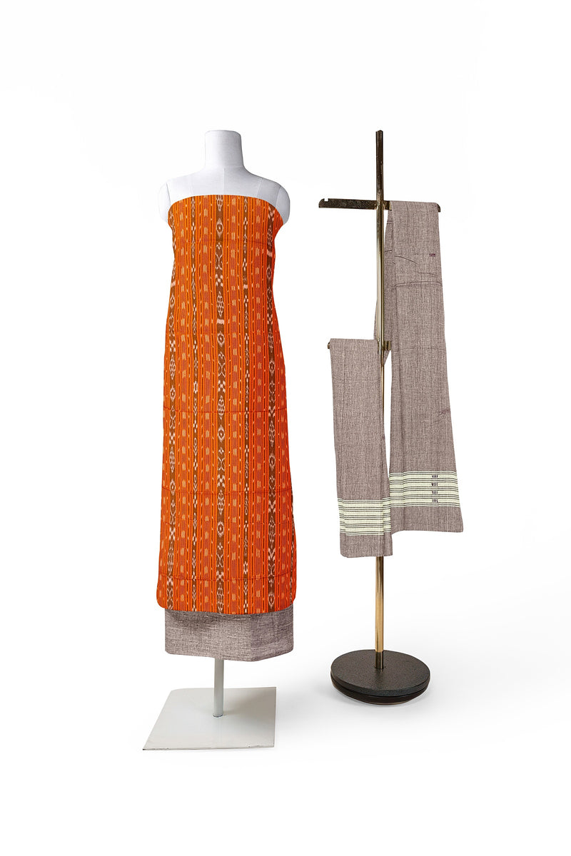 Sambalpuri cotton dress material set