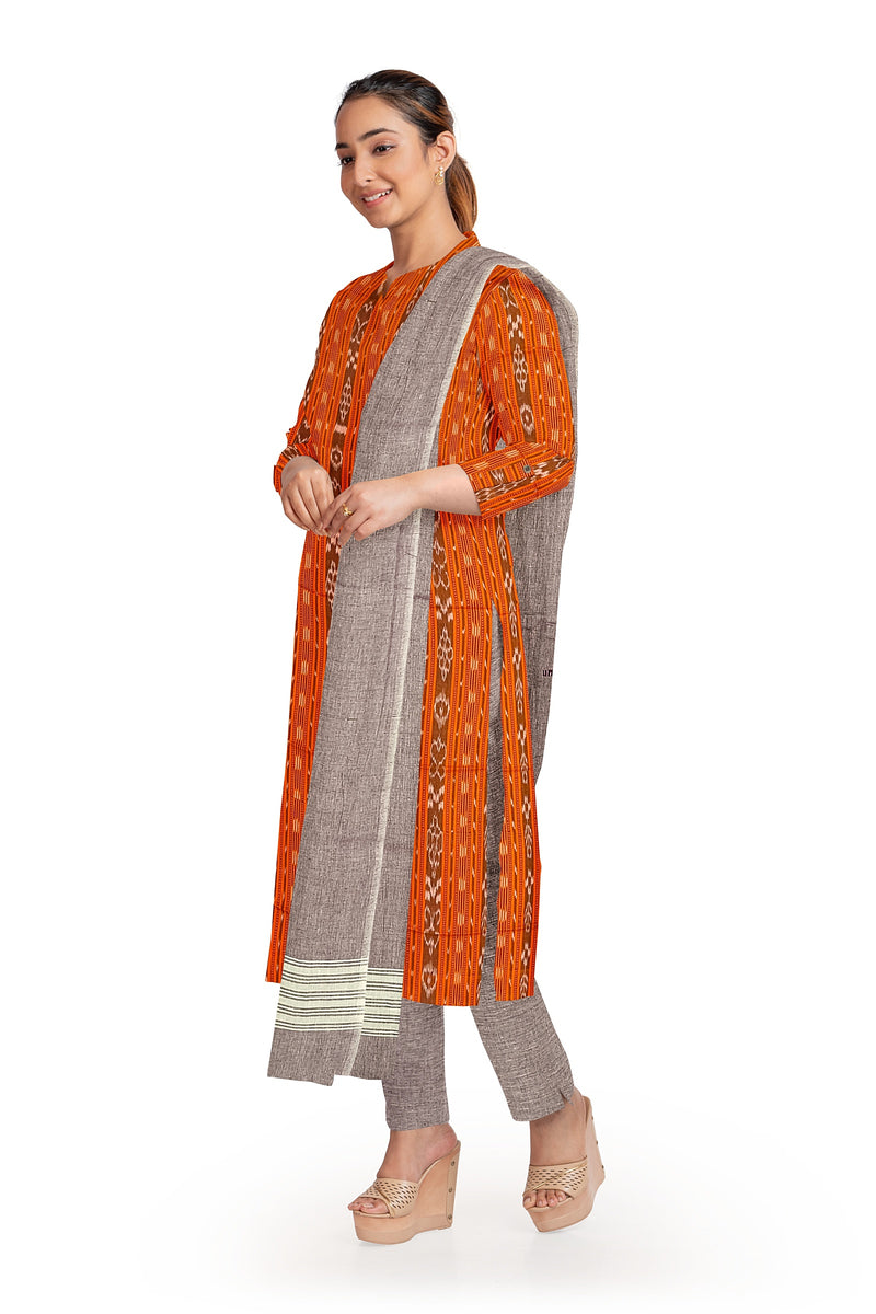 Sambalpuri cotton dress material set