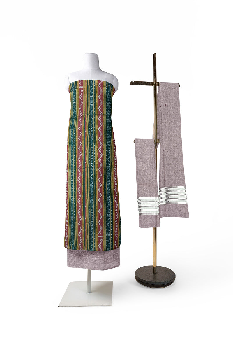 Sambalpuri cotton dress material set