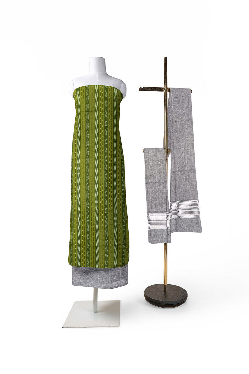 Sambalpuri cotton dress mateerial set