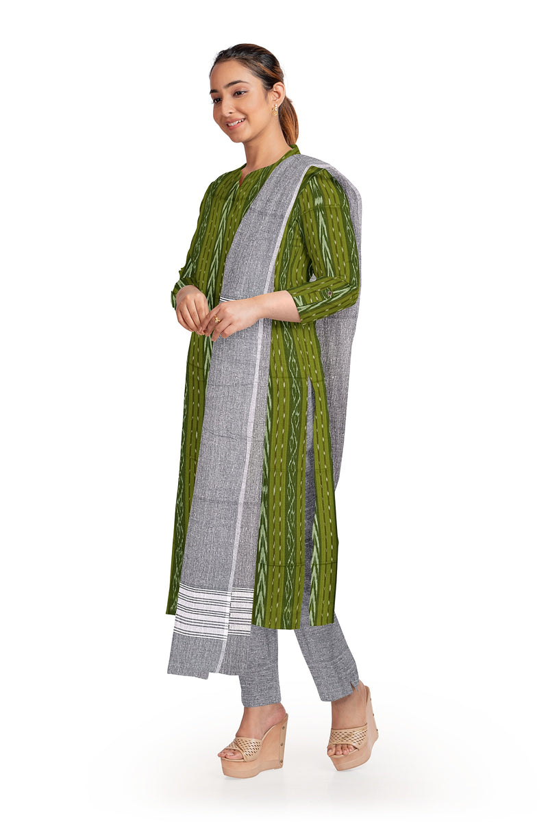 Sambalpuri cotton dress mateerial set