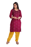 Sambalpuri Bapta(cotton+silk) dress material set