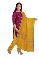 Sambalpuri Bapta(cotton+silk) dress material set