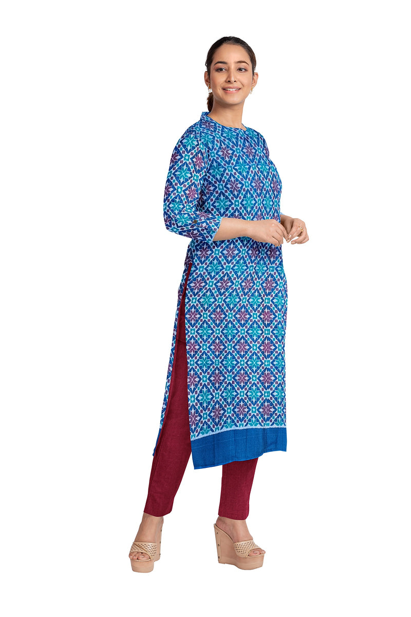 Exquisite Premium Sambalpuri Silk Bapta Dress Material set