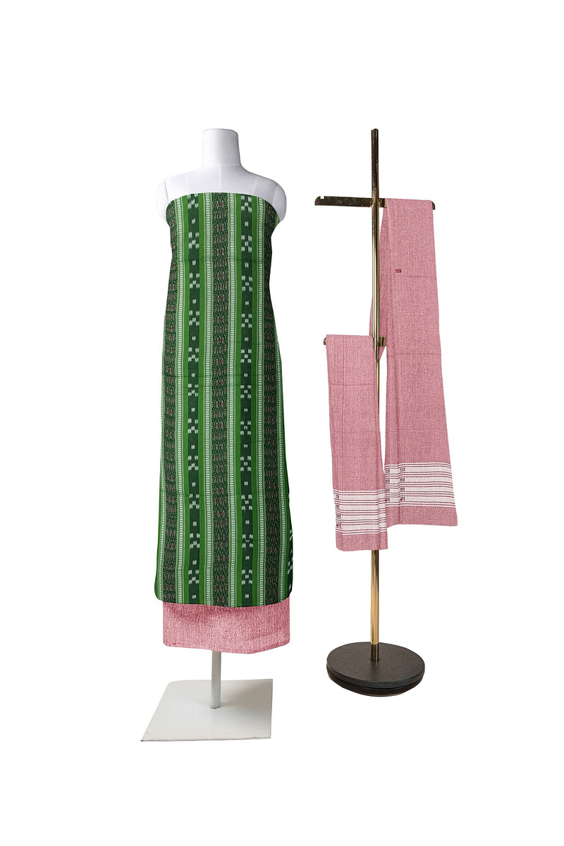 Sambalpuri cotton dress material set